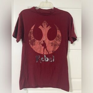 Star Wars “Rebel” T-Shirt. Adult size small